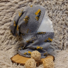 Oboustranná spadlá čepice+nákrčník STROJE