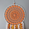Lapač zlých snů Oranžová holubice 20 x 60 cm