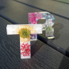 Letter "T" White Flower
