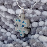 Concrete Puzzle AuqaBlue Glitter
