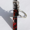 Letter "X" Black Foil Red