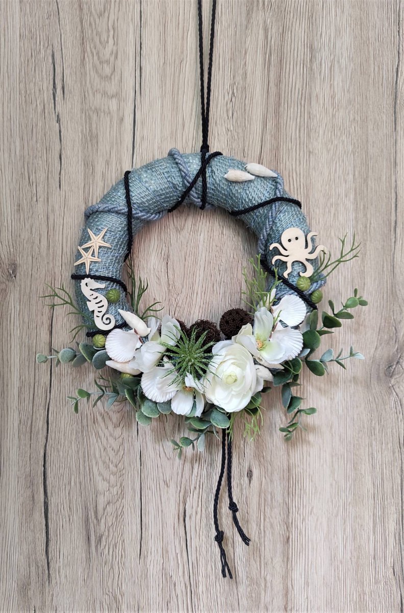 Mořský věneček s bílými květy