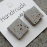 Concrete Square Golg Glitter