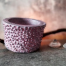 Beton-svícen-hvězdička ̈Pink+antraciẗ