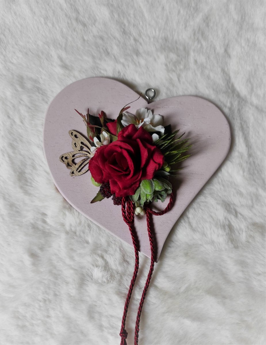 Srdíčko s růžičkou 