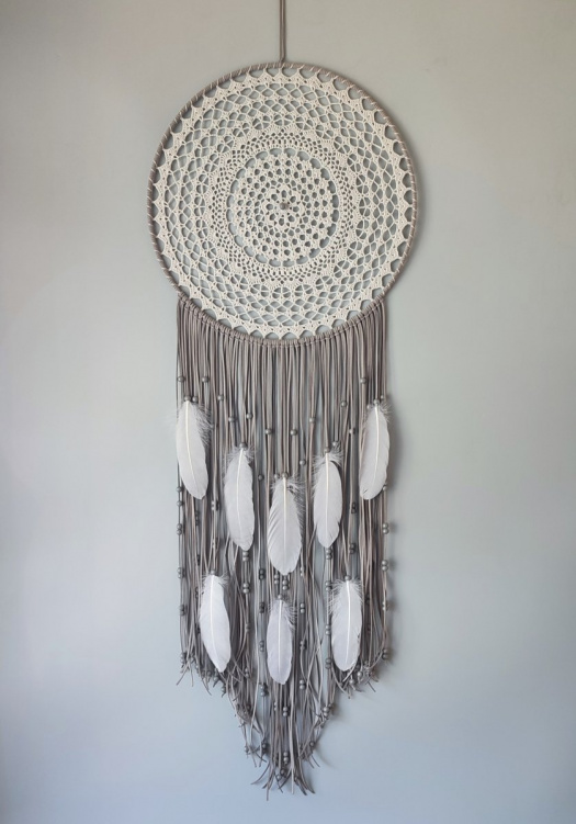 Lapač zlých snů Indiánský strážce 40 x 115 cm
