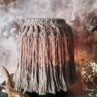 Lucerna- macramé "Lněná-režná"