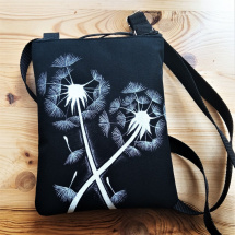 crossbody-STŘÍBRNÉ PAMPELIŠKY