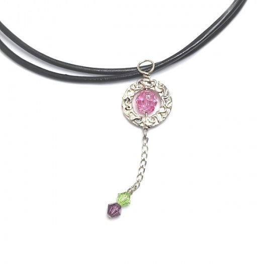 AG, Swarovski, stříbrný kruh, magie barev