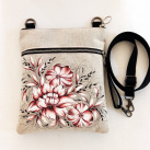  crossbody s kapsou-KAKAOVÉ KVĚTY