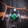 Náhrdelník - Smaragdový Amulet