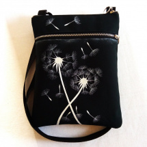  crossbody s kapsou-STŘÍBRNÁ PAMPELIŠKA
