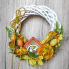 Věnec velikonoční s domečkem