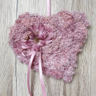 Romantické růžové srdíčko