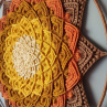Mandala Lotosový květ - 3D - průměr 45 cm
