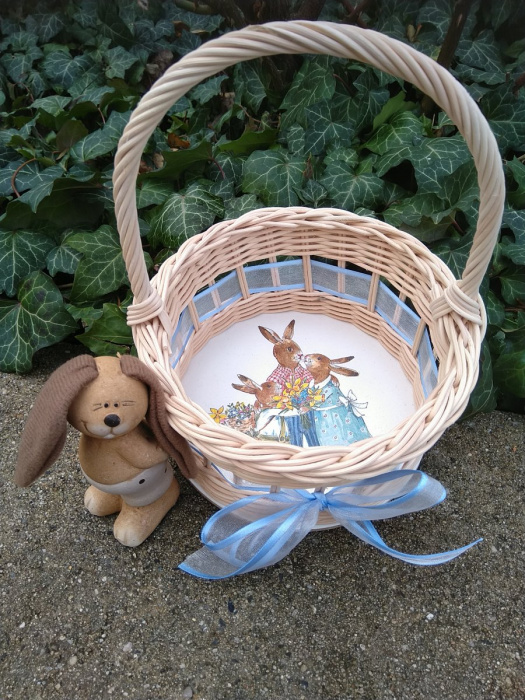 Košíček na 10 vajíček - zamilovaný zajíček 2