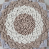 Mandala Lotosový květ - 3D - průměr 45 cm