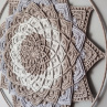 Mandala Lotosový květ - 3D - průměr 45 cm
