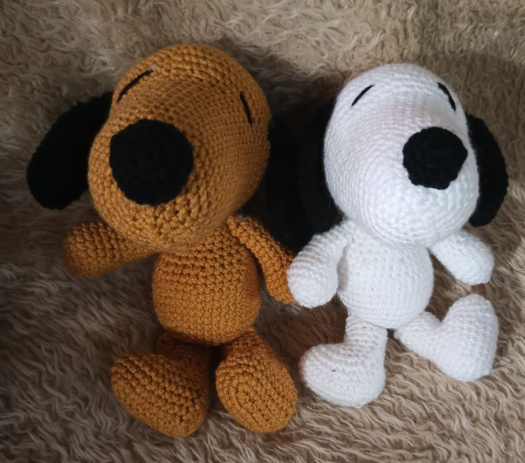 Háčkovaný Snoopy