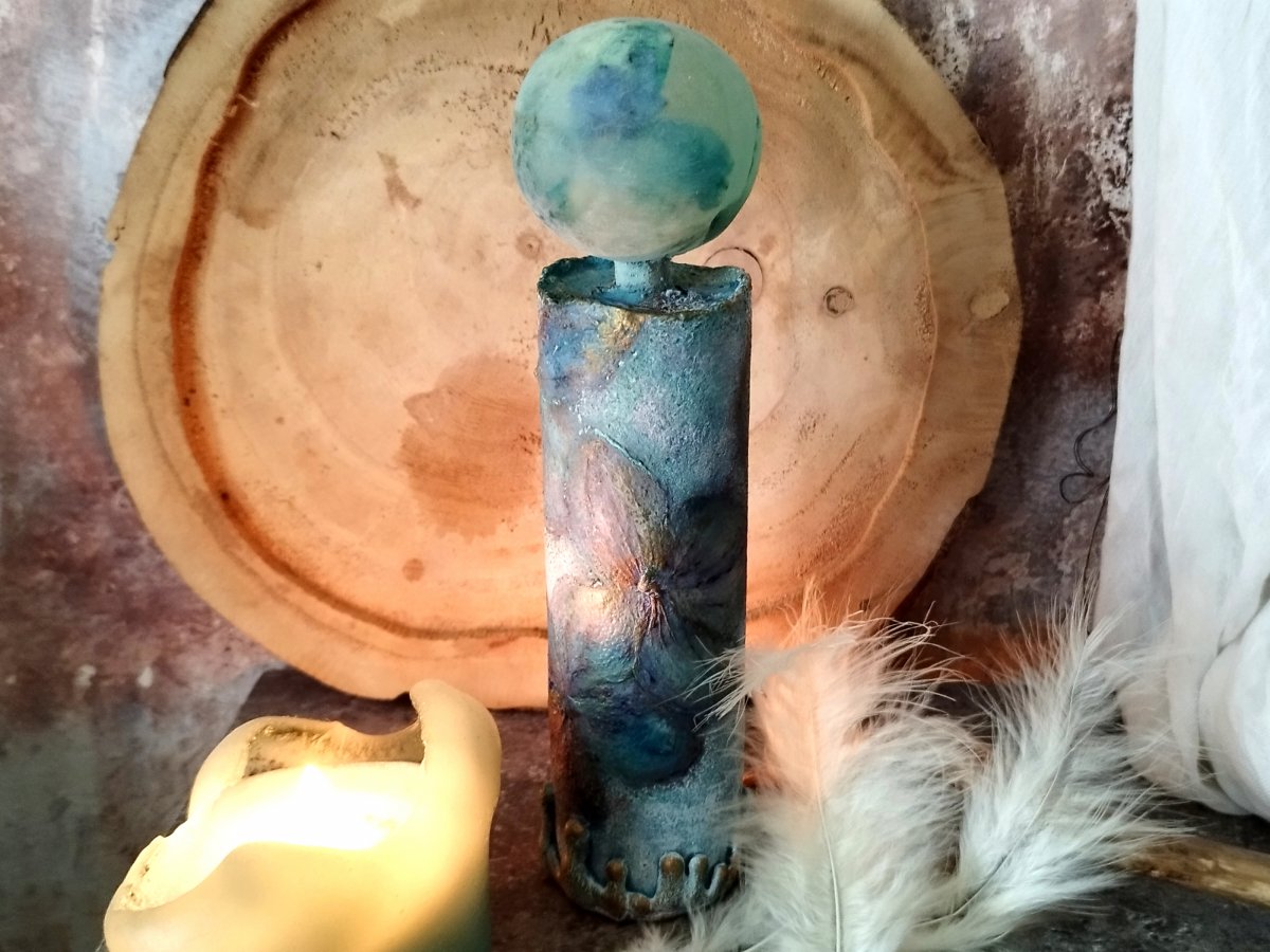 Angel Orchids " Beton+pryskyřice+orchideje "