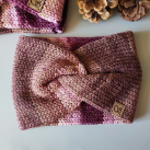 Pletená čelenka č.24