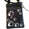 malá crossbody s kapsou-STŘÍBRNÉ PACIČKY 