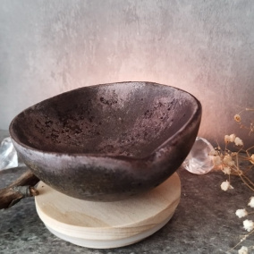 Malá mistička na drobnosti " Zoubek-hnědá s růž."