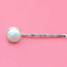 Spona do vlasů s mořskou coin perlou, elegantní vlasový doplněk