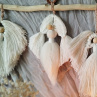 Macramé závěs " Andělé "