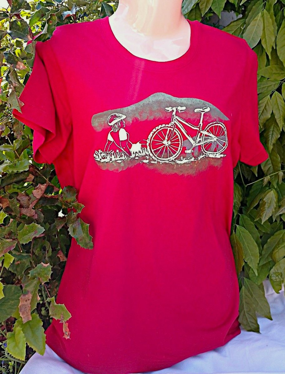Tričko s cyklo motivem