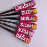 Lžičky se jmény slimáčci 18cm