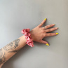 Dárková sada růžová - 6 scrunchies