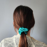 Dárková sada - 4 scrunchies L v zelené