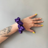 Dárková sada fialová - 6 scrunchies