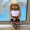 SUKNĚ PRO PANENKU BABY BORN 40 až 43 cm