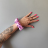 Dárková sada fialová - 6 scrunchies