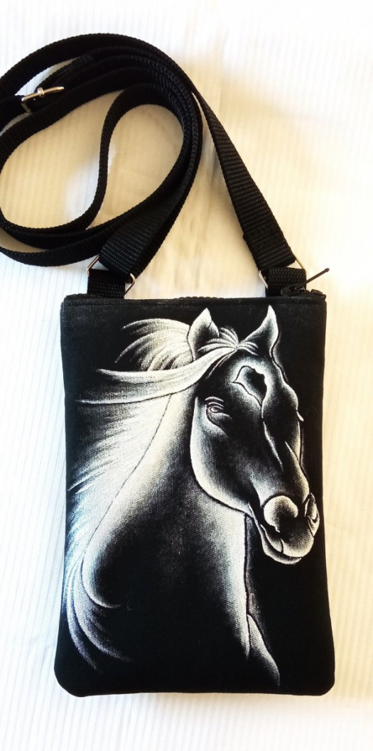 crossbody -STŘÍBRNÝ KŮŇ 