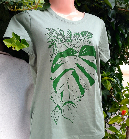 Tričko - Monstera
