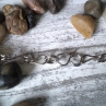 Pánský náhrdelník / amulet s Obsidiánem - elegantní šperk pro muže