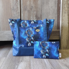 Dámská kabelka s kapsičkou na drobnosti s lapačem snů