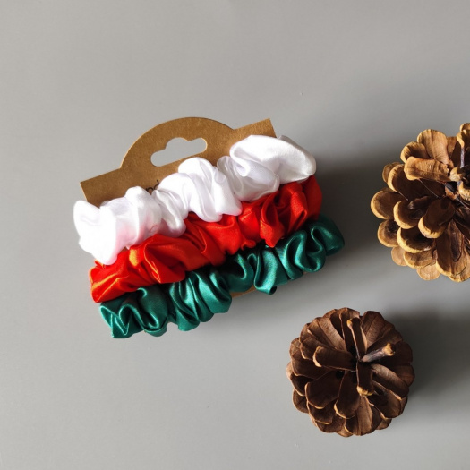 Scrunchie gumičky S na kartě - VIII.