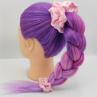 Dárková sada růžová - 6 scrunchies