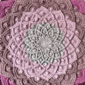 Mandala Lotosový květ - 3D - průměr 45 cm