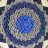 Mandala Lotosový květ - 3D - průměr 45 cm