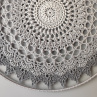 Mandala Šedá - průměr 45 cm