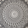 Mandala Šedá - průměr 45 cm