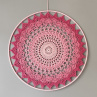 Mandala Růžová - průměr 45 cm
