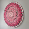 Mandala Růžová - průměr 45 cm
