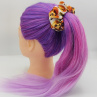 Halloweenská dárková sada - 4 scrunchies L