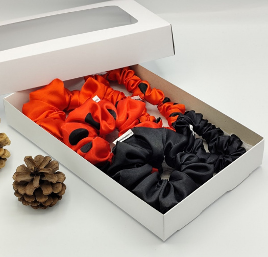 Dárková sada Beruška - 6 scrunchies